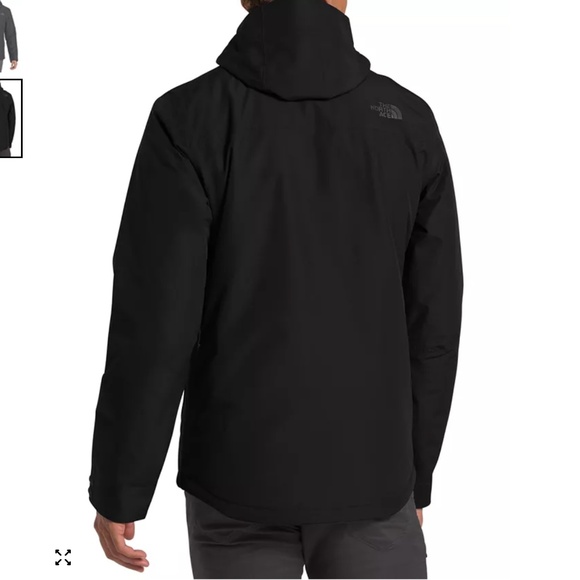 The North Face Men's INLUX Insulated Waterproof Jacket, Black, size Medium - Picture 3 of 11